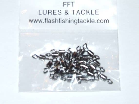 Diamond Swivels Size 4 | Rig Accessories | Flash Fishing Tackle