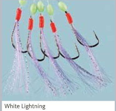 Fladen White lightning Feather