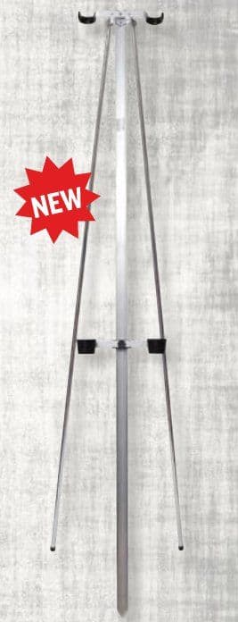 Fladen Heavy Duty Twin Surf Tripod (5ft) | Bank Sticks - Rod Stands | Flash Fishing Tackle