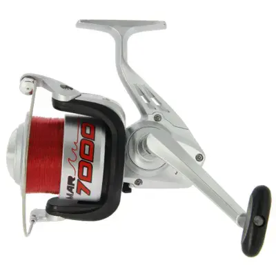 LINNAEFFE LN70 FIXED SPOOL FRONT DRAG SEA FISHING SPINNING TACKLE RED LINE 20lb
