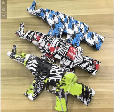 M416 GEL BLASTER GUN WITH AMMO, USB CHARGER GOGGLES