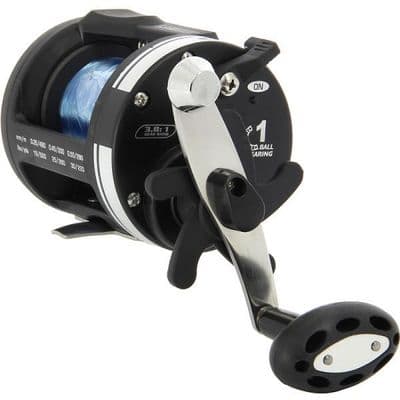 NGT MULTIPLIER REEL LS3000 5000 WITH LINE BEACH BOAR PIER SEA FISHING CASTING