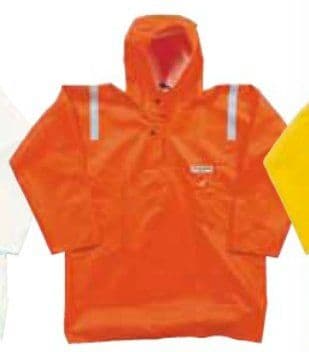 Ocean Waterproof Fishing Jacket (Orange) | Ocean Rainwear | Flash Fishing Tackle