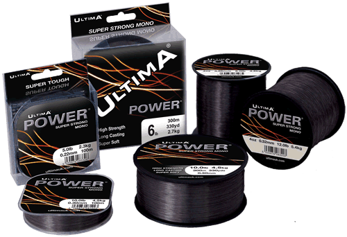 Ultima Power Mono Boat Beach Carp Pike Fishing 4oz spool 15-40lb