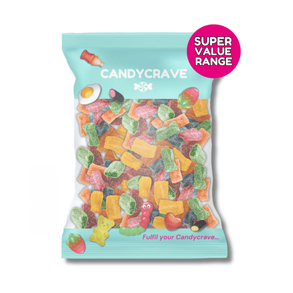 The Shape of a Sale: Candycrave 1kg Fizzy Sweets for Smarter Retail