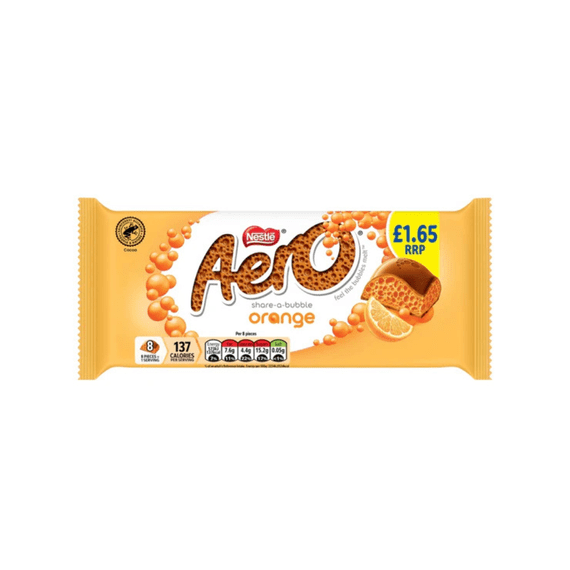 Aero Orange Block PMP £1.65 15 x 90g