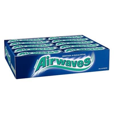 Airwaves Original Chewing Gum 30 x 14g