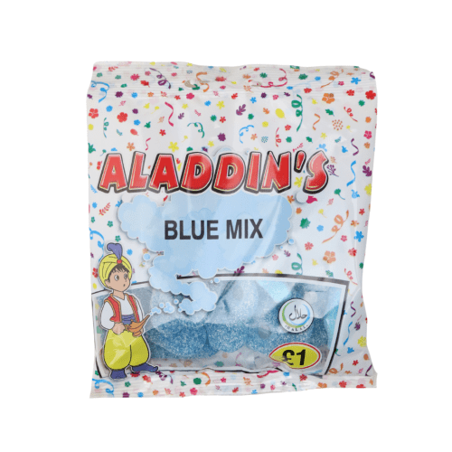 Aladdins Fizzy Blue Mix: Halal Kids Sweets at Kandy King