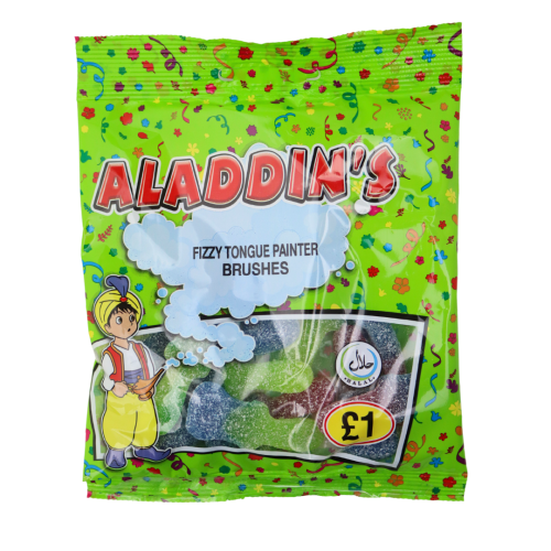 Aladdins Tongue Painter Brushes: Halal Kids Sweets at Kandy King