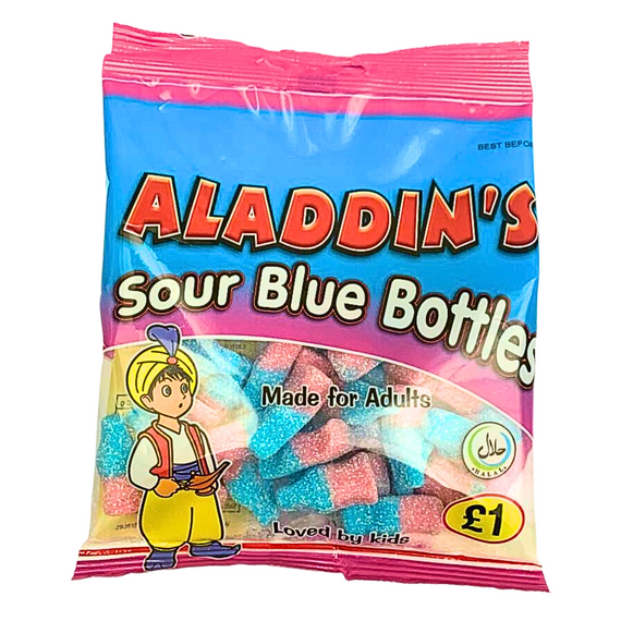 Aladdins Sour Bubblegum Bottles: Halal Kids Sweets at Kandy King
