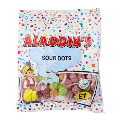 ALADDINS SOUR DOTS 12x110g