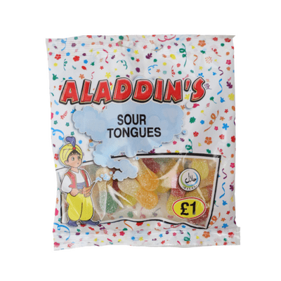 ALADDINS SOUR TONGUES 12x110g