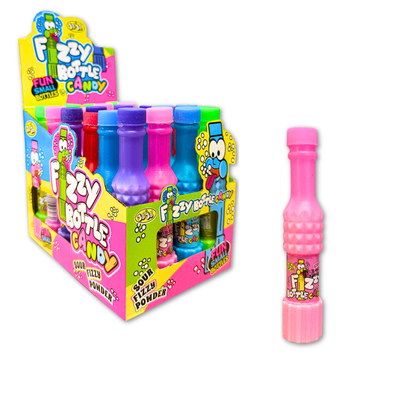 American Continental Fizzy Bottle Candy 24x18g