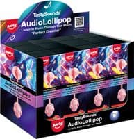 Amos Tasty Sounds Pop Watermelon Perfect Disaster Audio Lollipop 12x12g