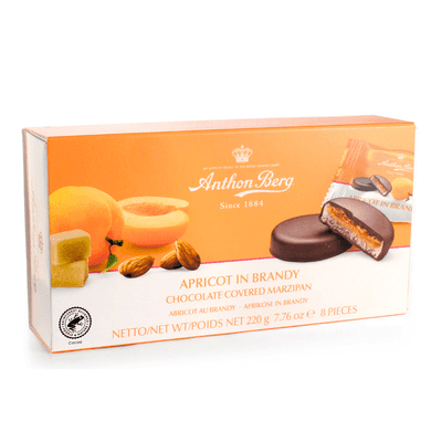 Anthon Berg Apricot in Brandy 12x220g