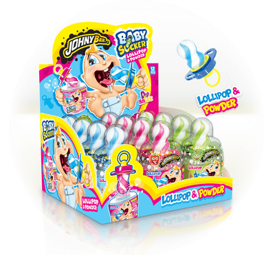 BABY SUCKER DIP N LICK x12
