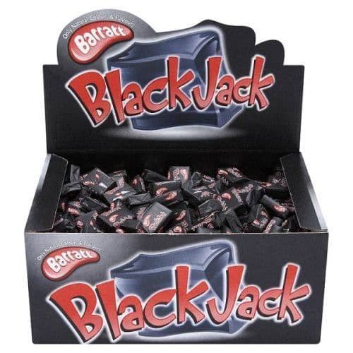 Barratt Black Jacks Bulk Sweets  400 Count Box