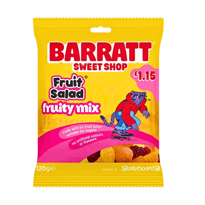 Barratt Fruit Salad Fruity Mix £1.15 PMP 12x120g