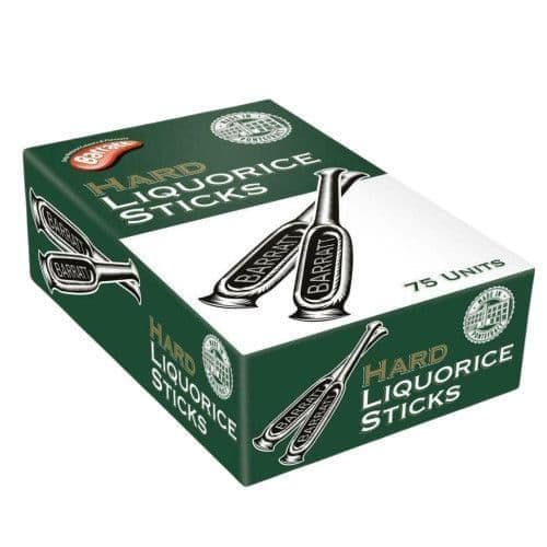Wholesale Barratt Hard Liquorice Sticks | 1.2KG Bulk Box