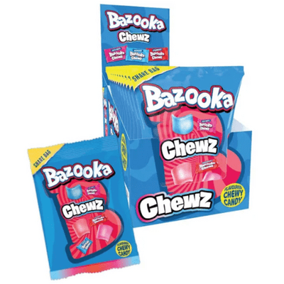 BAZOOKA CHEW SHARE BAG 12X120G