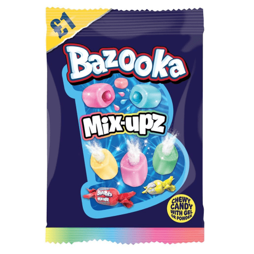 BAZOOKA MIX UPS BAGS 12X120G