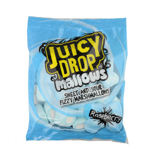 BAZOOKA RASPBERRY JUICY DRP MALLOWS 20X100G