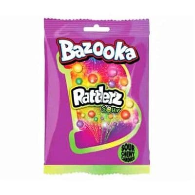 BAZOOKA RATTLERZ SOUR BAGS 12X120G