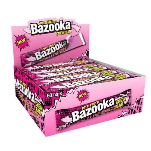 BAZOOKA TUTTI CHEW BAR 60x14G