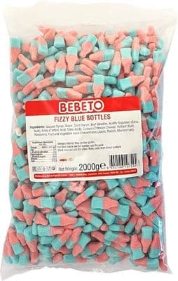 BEBETO FIZZY BLUE BOTTLES 2KG