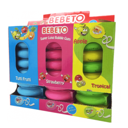 BEBETO METER GUM 24X40G