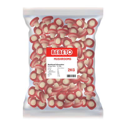 Bebeto Pink Mushrooms 2Kg