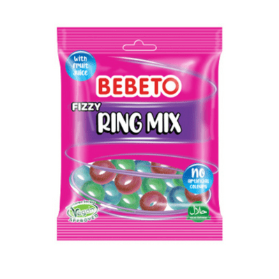 BEBETO PRE PACK RING MIX 10X150G