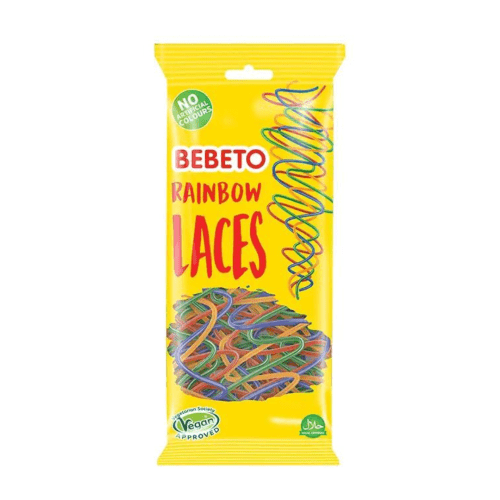 BEBETO RAINBOW LACES 12X160G