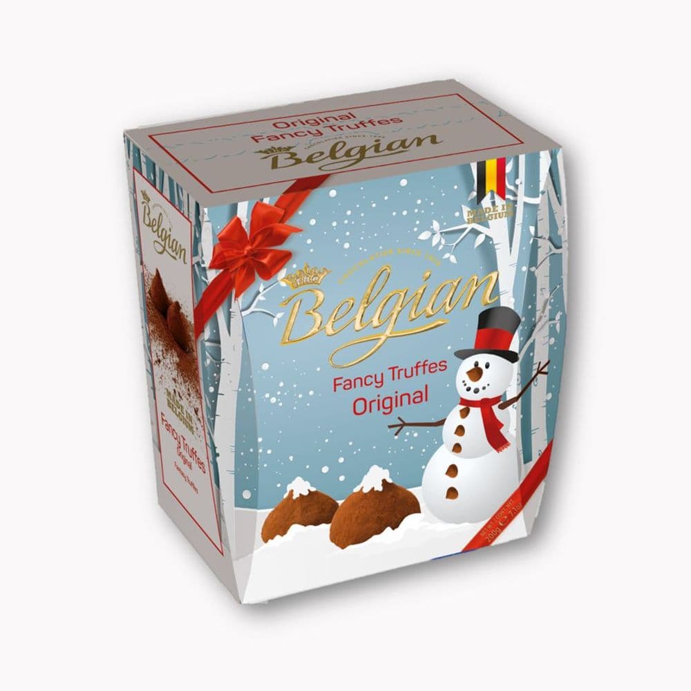 BELGIAN WINTER FANCY TRUFFLES COCOA DUSTED 200g x15 BELGIAN WINTER FANCY TRUFFLES COCOA DUSTED 200g x15