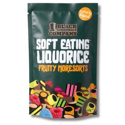 Black Liquorice Company Fruity Liquorice Moresorts 6x165g
