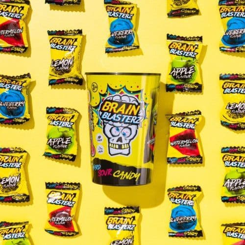 BRAIN BLASTERZ SOUR CANDY TUB 10x38g