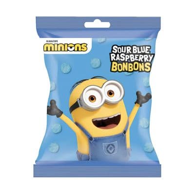 Bristows Minions Blue Raspberry Bon Bons 12x90g