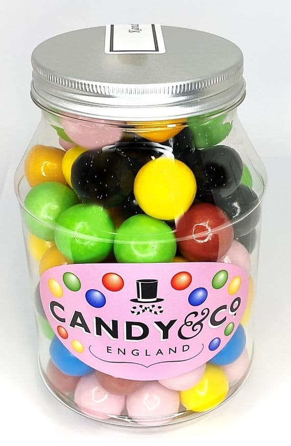 BUBBLEGUM BALLS ASSORTED 400g JAR
