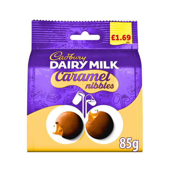 Cadbury Caramel Nibbles Bag £1.69 PMP 10x85g