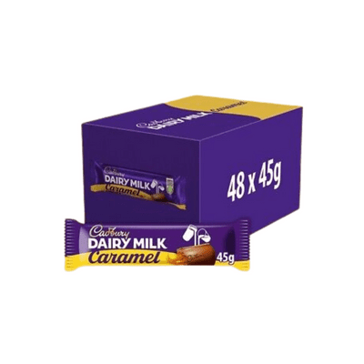 CADBURY DAIRY MILK CARAMEL 48 X 45G