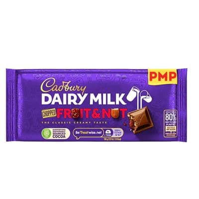 Cadbury Fruit & Nut 22X95g PMP £1.75