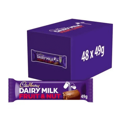 Cadbury Fruit & Nut 48X49g