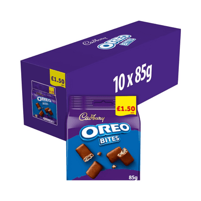 CADBURY OREO BITES BAG £1.85 PMP 10X85G