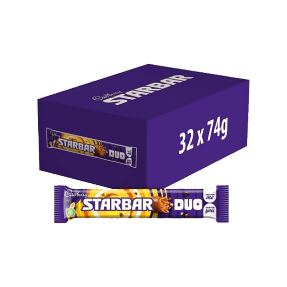 CADBURY STARBAR DUO 32 X 74G