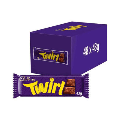 Cadbury Twirl Bars 48x43g