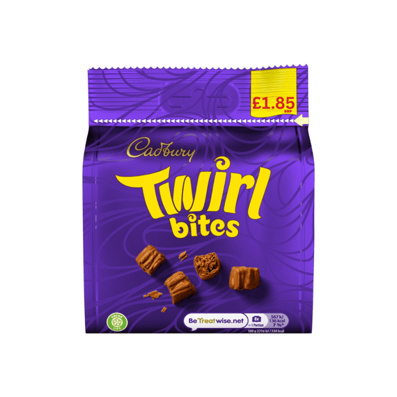 Cadbury Twirl Bites Bag £1.85 PMP 10x85g