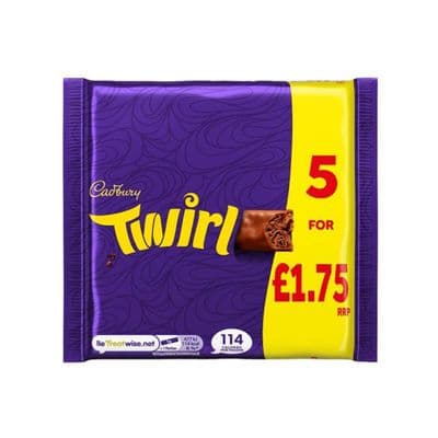 Cadbury Twirl PMP £1.75 20X5 Pack