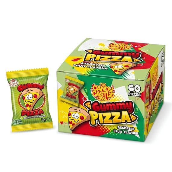 Candy Castle Gummy Pizza 60x9g