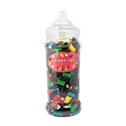 CANDY & CO LIQUORICE CARNIVAL 1.6KG JAR