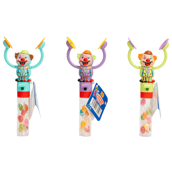 Candy Paradise Clapping Clown Toy With Candy 12x10g